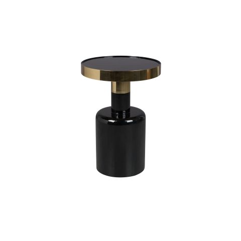 Side Table Glam Black