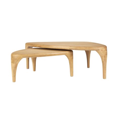 Coffee Table Isla Set of 2 Natural