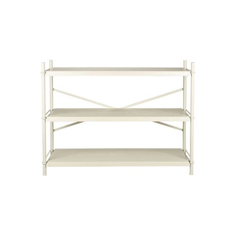 Shelf Iron Beige Low