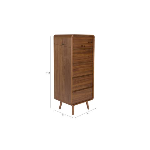 Cabinet Rise Walnut