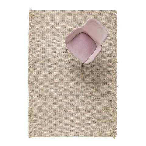 Carpet Frills 170x240 Beige/Yellow