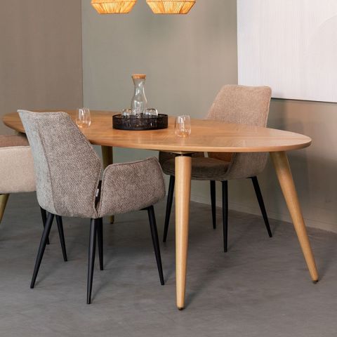 Eettafel Ines 210x110x76 cm