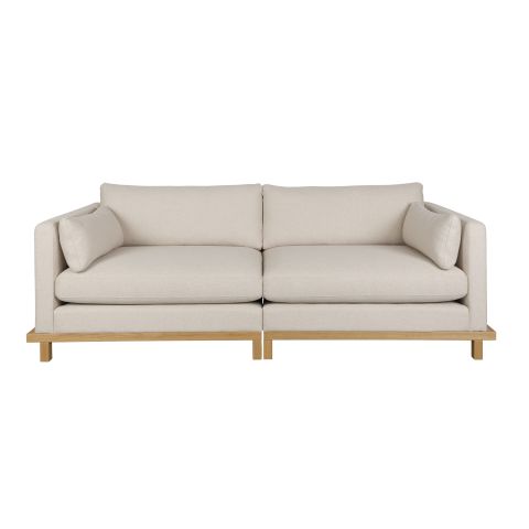Sofa Blossom 3-Seater Oak Sand